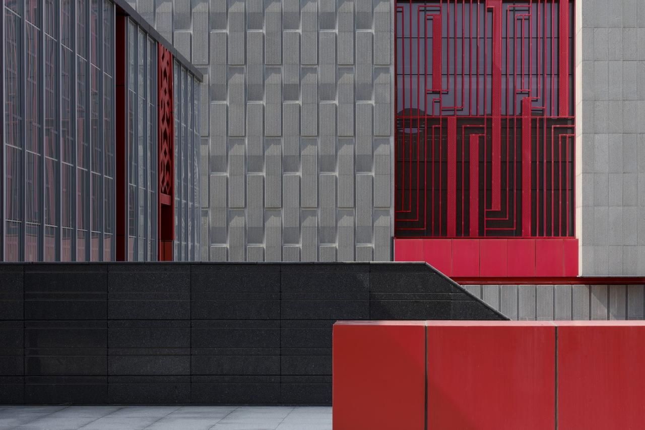 BIM建筑|山东省菏泽市郓城文化艺术中心 / 天津大学设计总院·顾志宏工作室 BIM建筑|山东省菏泽市郓城文化艺术中心 / 天津大学设计总院·顾志宏工作室