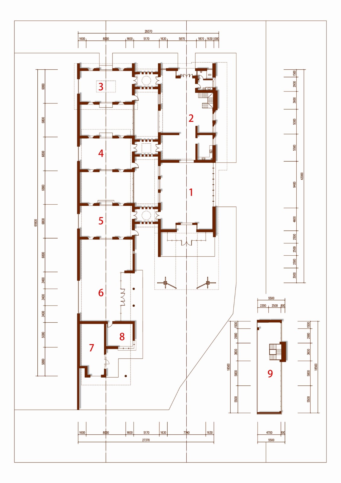 BIM建筑|李桂芬乡村综合体 / 山东省城乡规划设计研究院有限公司建筑创作中心 BIM建筑|李桂芬乡村综合体 / 山东省城乡规划设计研究院有限公司建筑创作中心