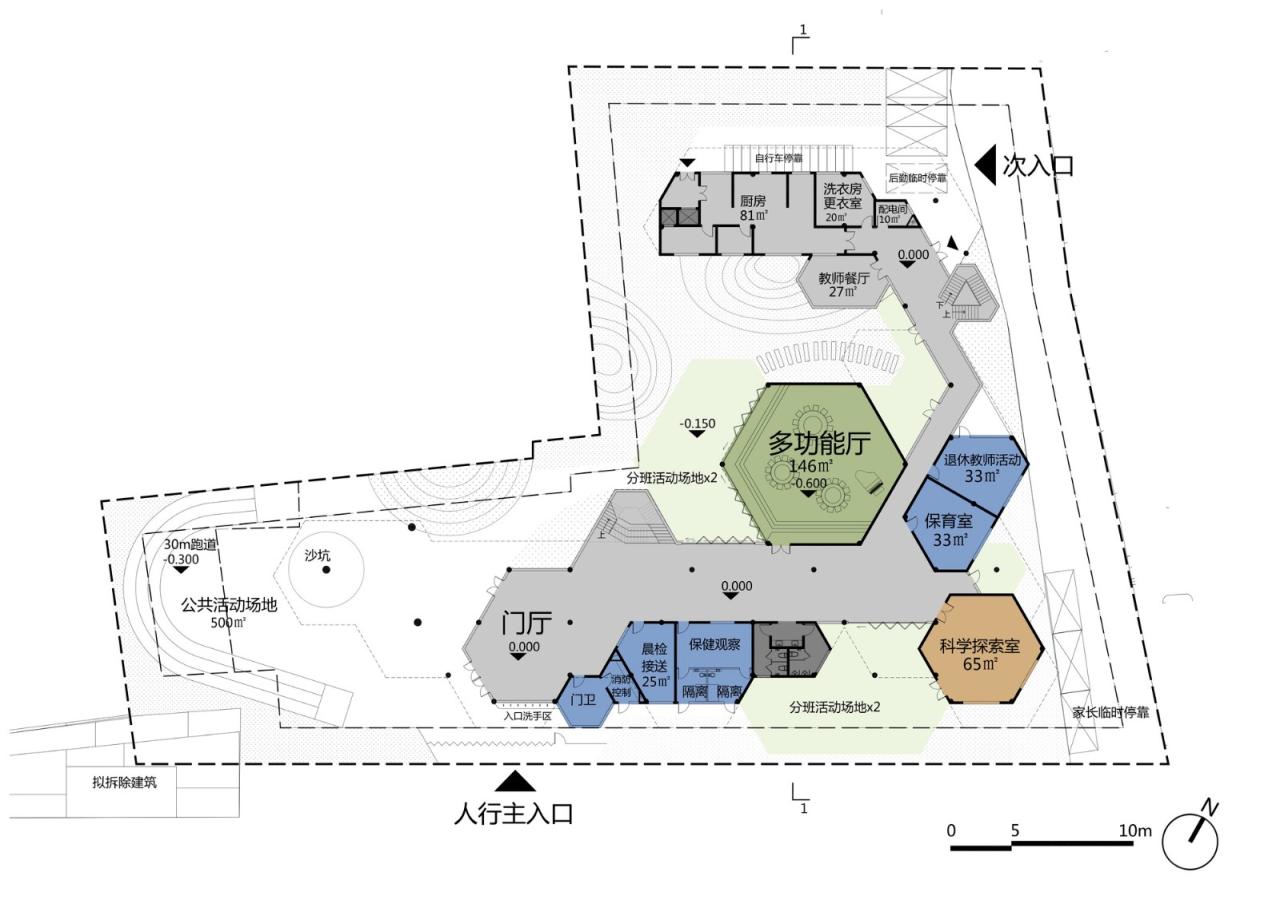 BIM建筑|静安余姚路幼儿园分部 / 刘宇扬建筑事务所 BIM建筑|静安余姚路幼儿园分部 / 刘宇扬建筑事务所