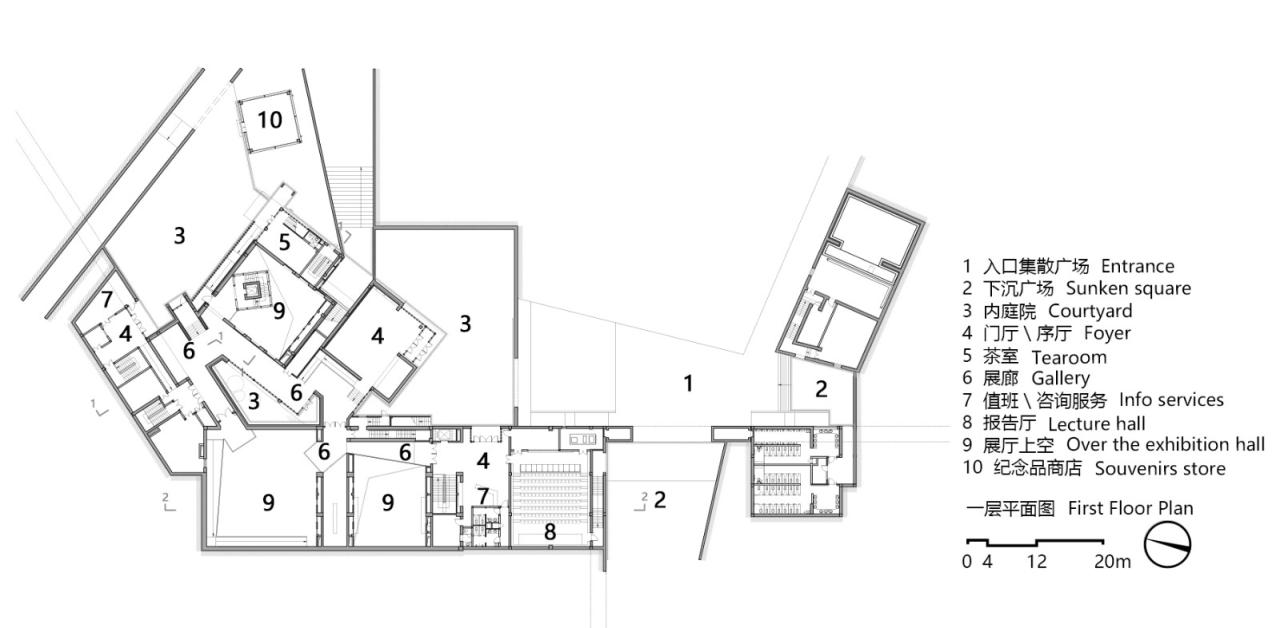 BIM建筑|海东市城市规划展览馆 / 中国建筑设计研究院-品筑设计工作室 BIM建筑|海东市城市规划展览馆 / 中国建筑设计研究院-品筑设计工作室