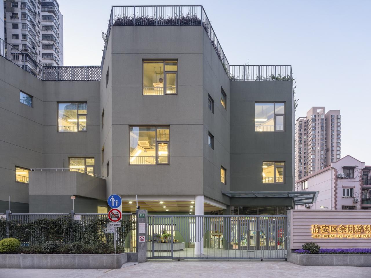 BIM建筑|静安余姚路幼儿园分部 / 刘宇扬建筑事务所 BIM建筑|静安余姚路幼儿园分部 / 刘宇扬建筑事务所