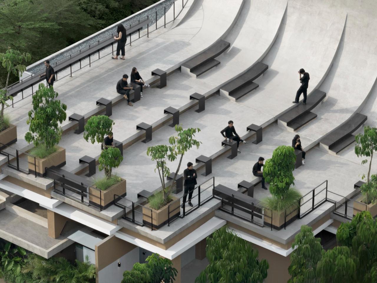BIM建筑|Aruma 分层花园 / RAD+ar BIM建筑|Aruma 分层花园 / RAD+ar