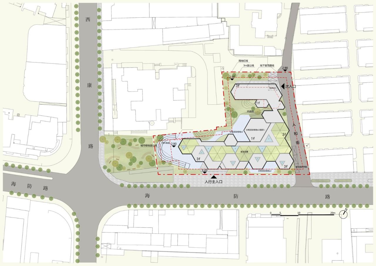 BIM建筑|静安余姚路幼儿园分部 / 刘宇扬建筑事务所 BIM建筑|静安余姚路幼儿园分部 / 刘宇扬建筑事务所