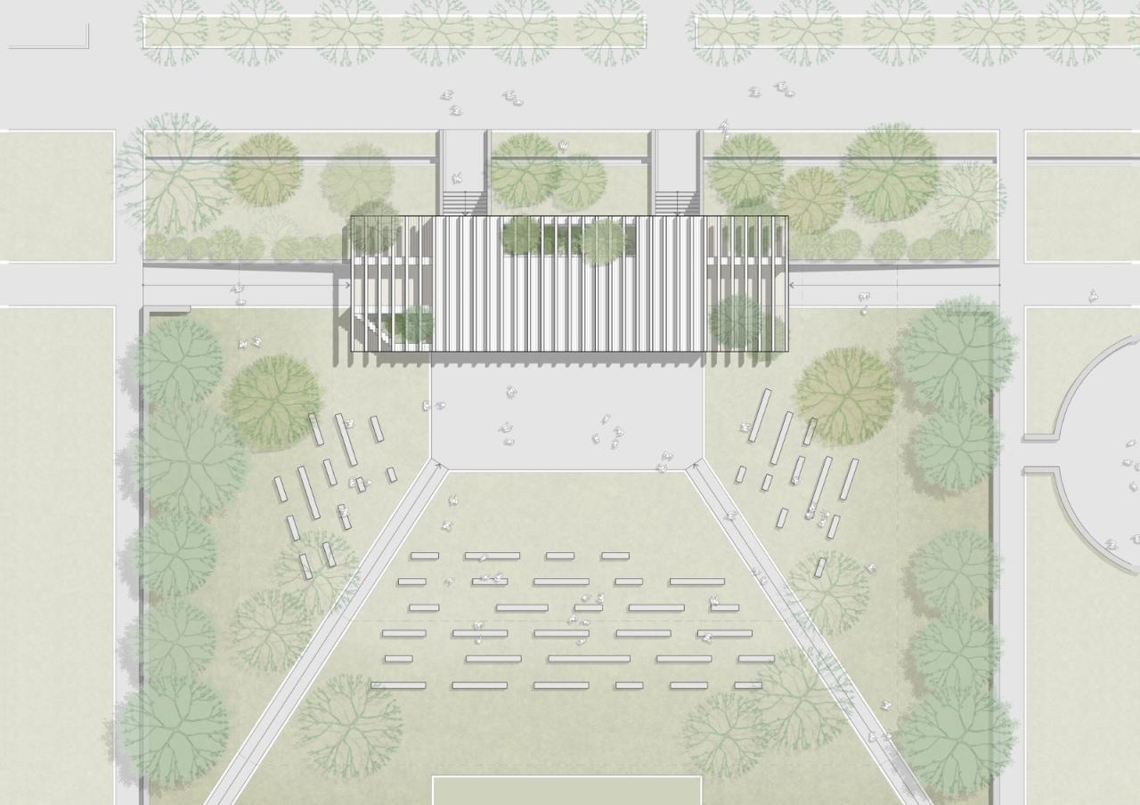BIM建筑|生态矩阵,呼吸网亭 / Soltozibin Architects BIM建筑|生态矩阵,呼吸网亭 / Soltozibin Architects