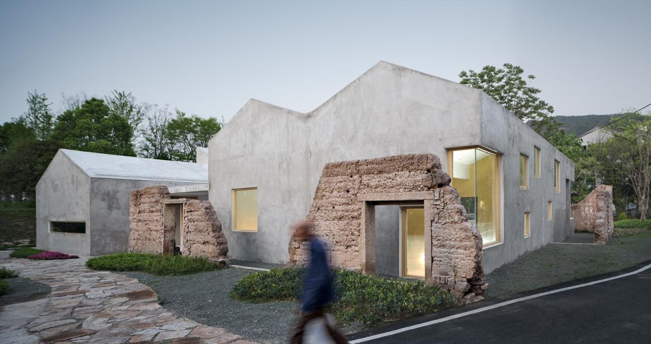BIM建筑|王户村村民之家:自然原型的延续与重构 / 浙江大学建筑设计研究院 BIM建筑|王户村村民之家:自然原型的延续与重构 / 浙江大学建筑设计研究院