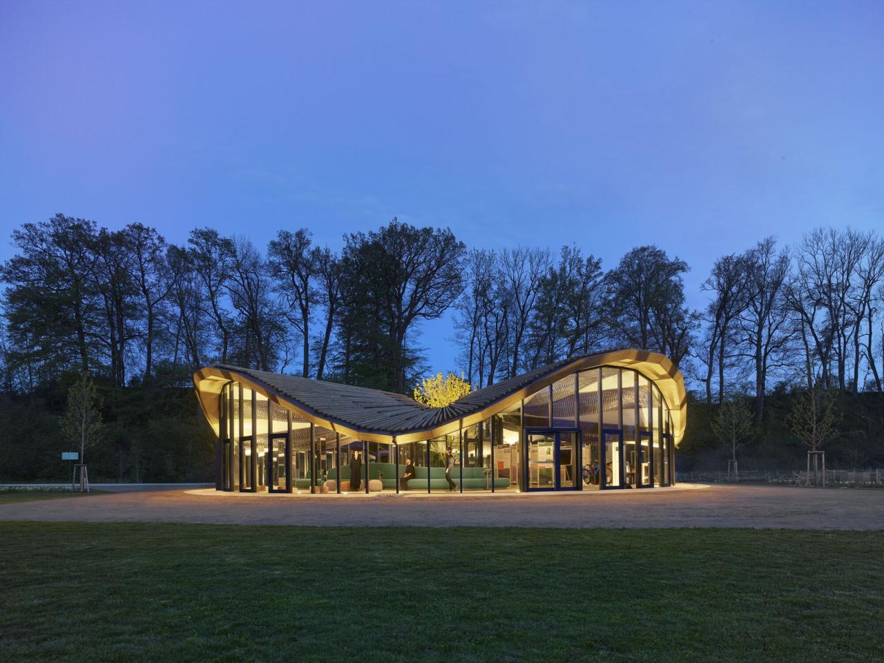 BIM建筑|混合亚麻展馆 / ICD/ITKE/IntCDC 斯图加特大学 BIM建筑|混合亚麻展馆 / ICD/ITKE/IntCDC 斯图加特大学