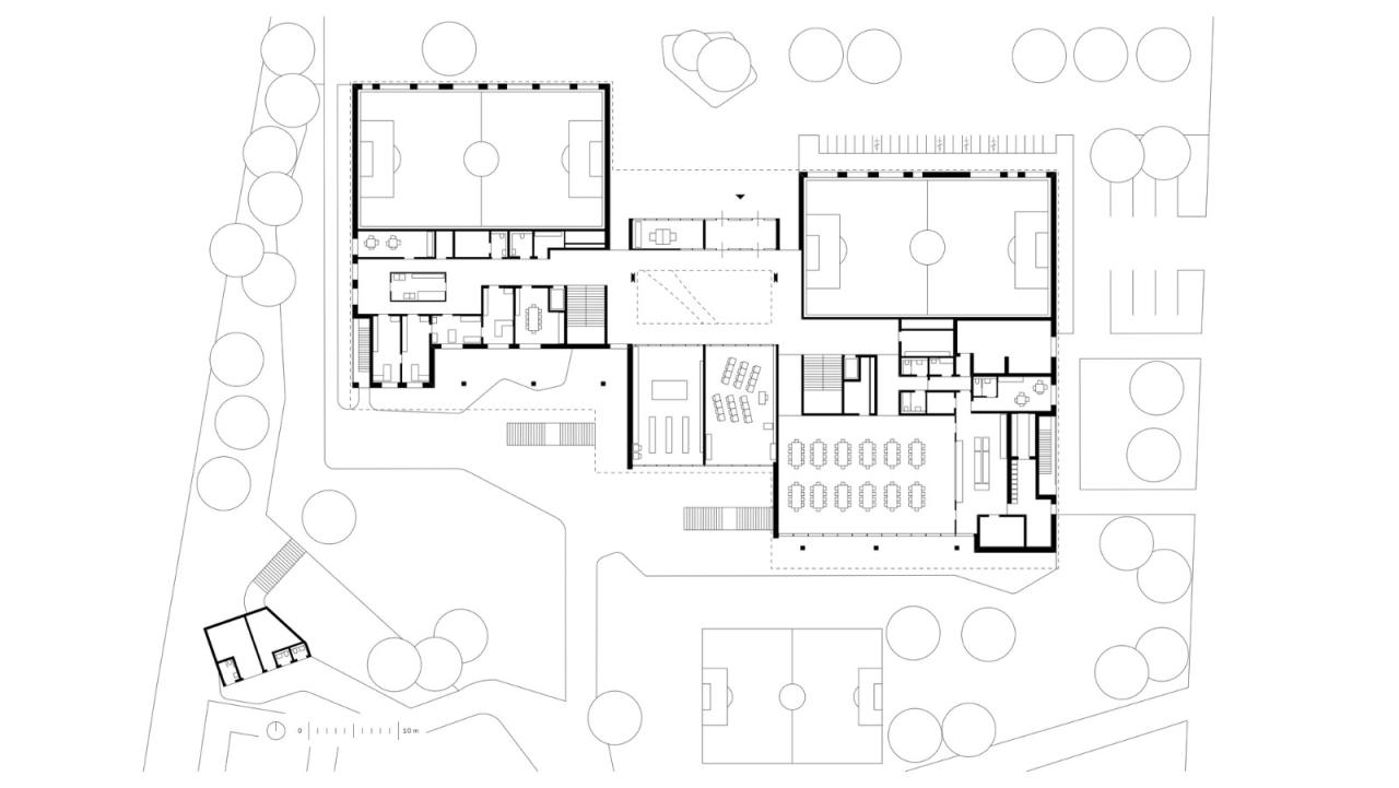 BIM建筑|Leopold Kohr-Straße 中小学 / Franz&Sue BIM建筑|Leopold Kohr-Straße 中小学 / Franz&Sue