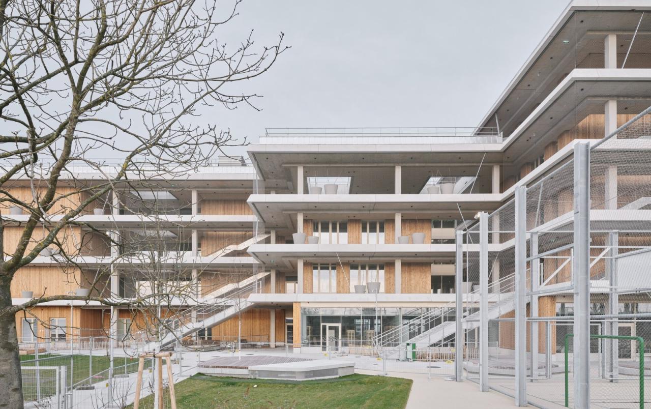 BIM建筑|Leopold Kohr-Straße 中小学 / Franz&Sue BIM建筑|Leopold Kohr-Straße 中小学 / Franz&Sue