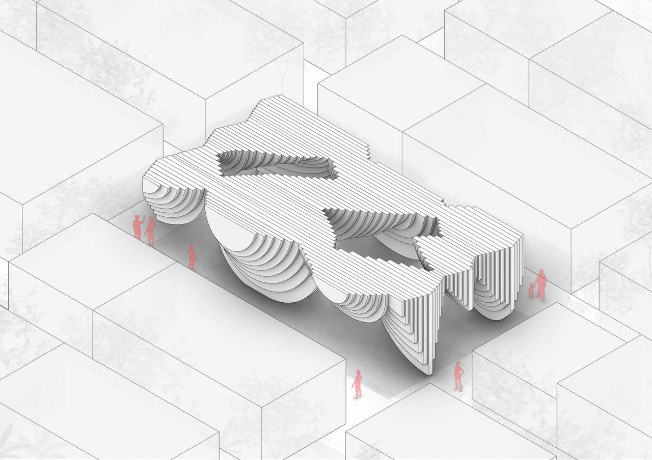 BIM建筑|泰国铝石窟场 / HAS design and research BIM建筑|泰国铝石窟场 / HAS design and research