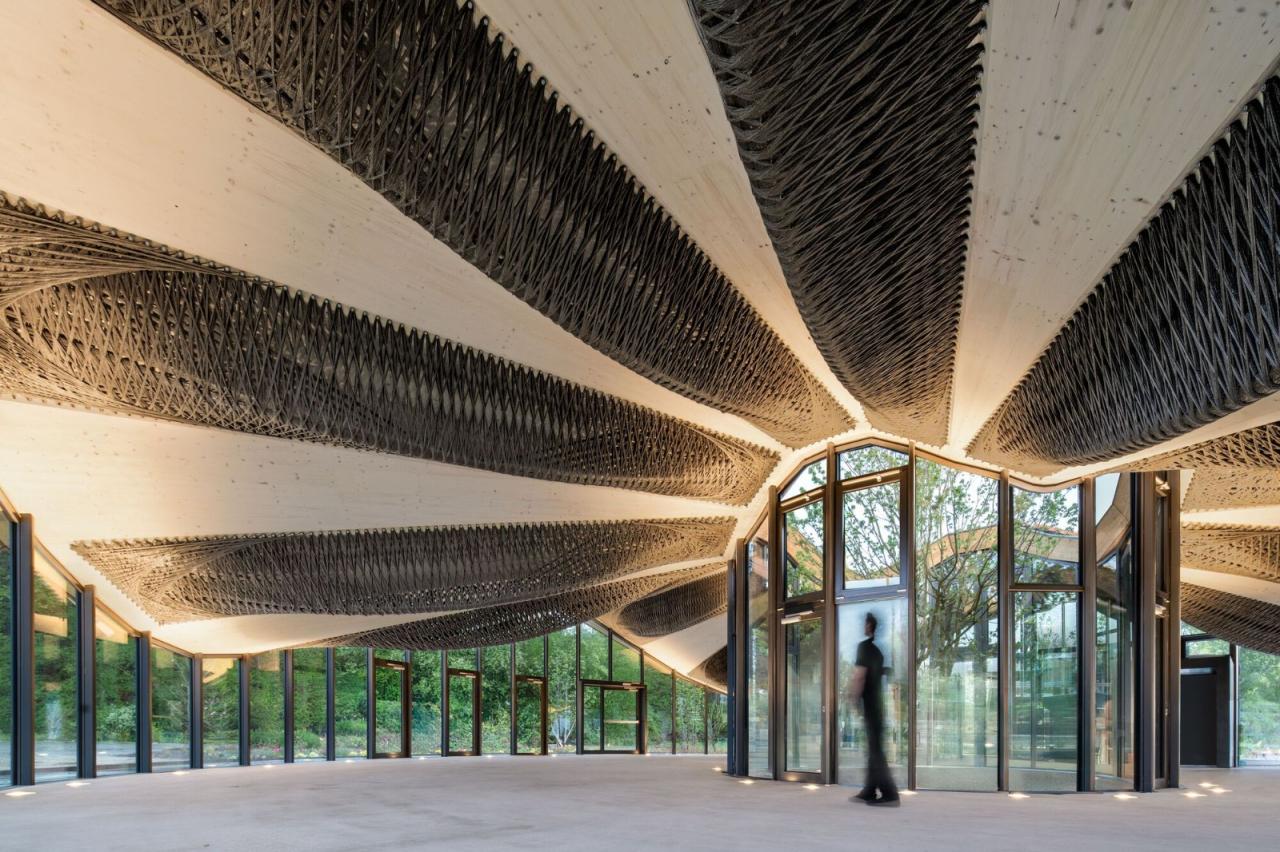 BIM建筑|混合亚麻展馆 / ICD/ITKE/IntCDC 斯图加特大学 BIM建筑|混合亚麻展馆 / ICD/ITKE/IntCDC 斯图加特大学