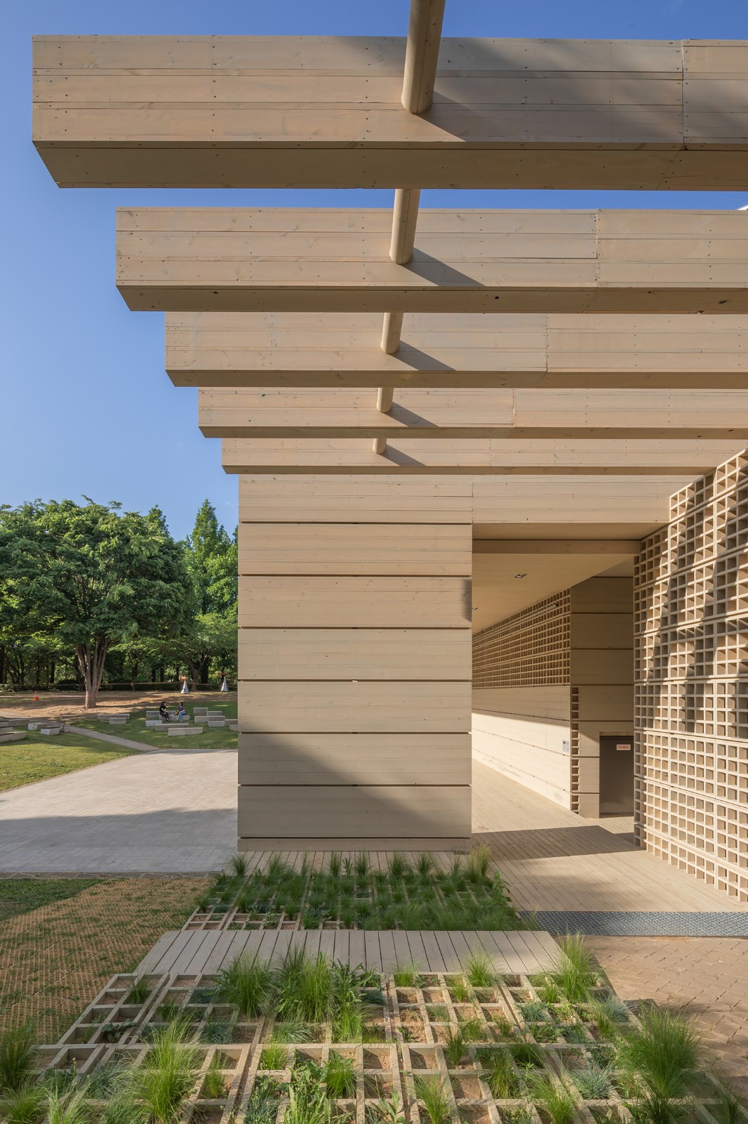 BIM建筑|生态矩阵,呼吸网亭 / Soltozibin Architects BIM建筑|生态矩阵,呼吸网亭 / Soltozibin Architects