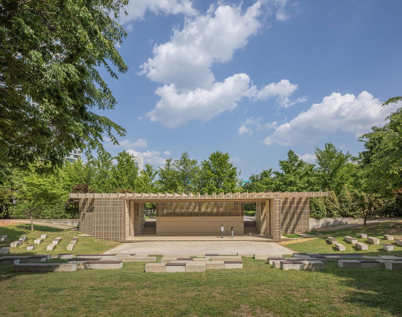 BIM建筑|生态矩阵,呼吸网亭 / Soltozibin Architects BIM建筑|生态矩阵,呼吸网亭 / Soltozibin Architects