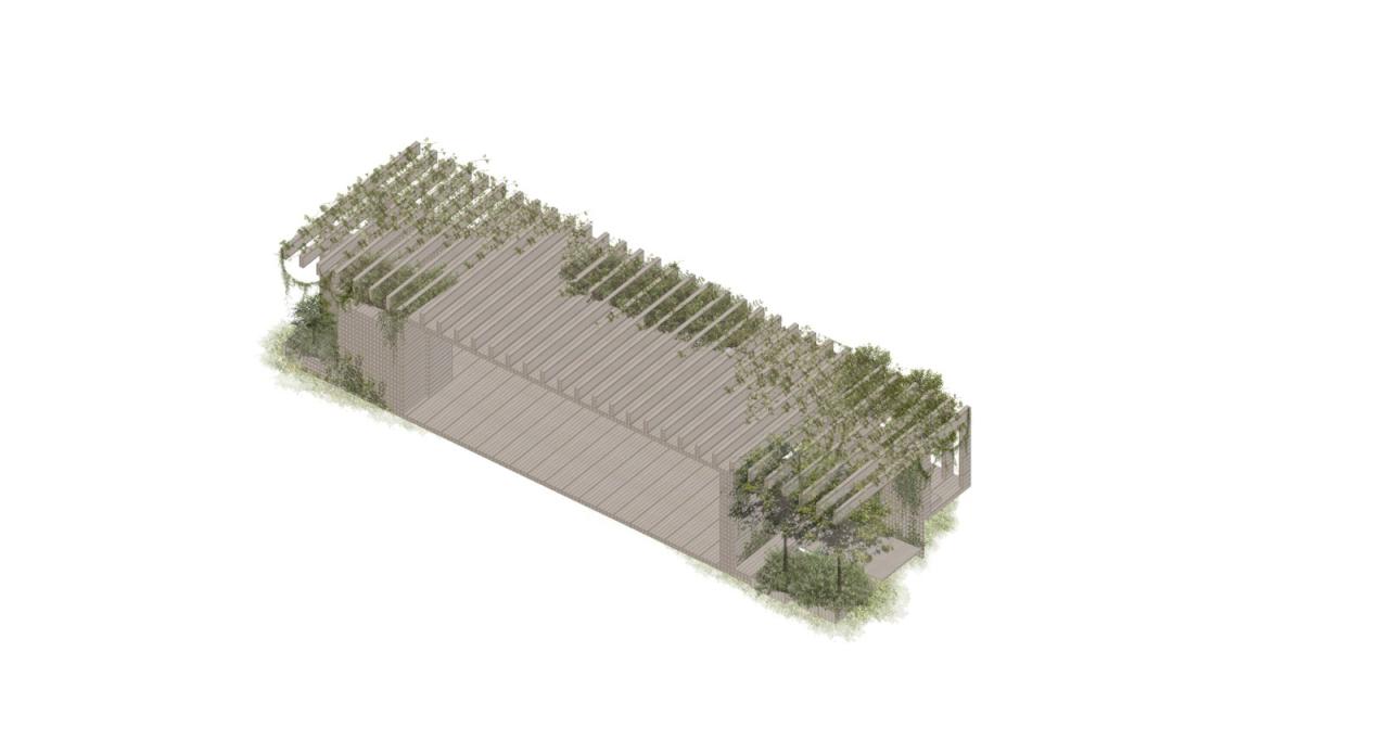 BIM建筑|生态矩阵,呼吸网亭 / Soltozibin Architects BIM建筑|生态矩阵,呼吸网亭 / Soltozibin Architects