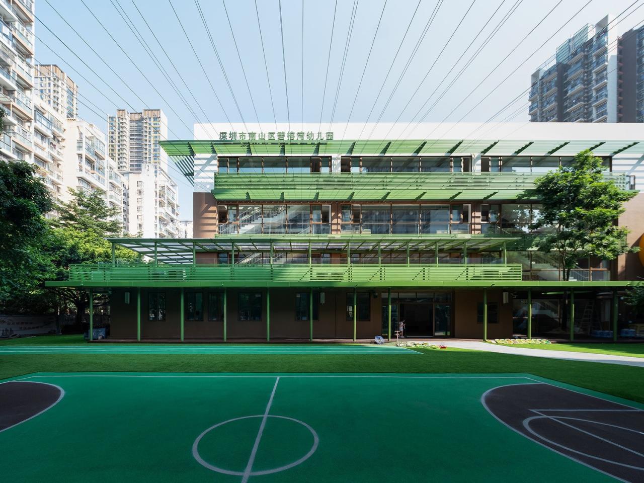 BIM建筑|深圳市碧榕湾幼儿园改造 / 不也设计工作室 BIM建筑|深圳市碧榕湾幼儿园改造 / 不也设计工作室