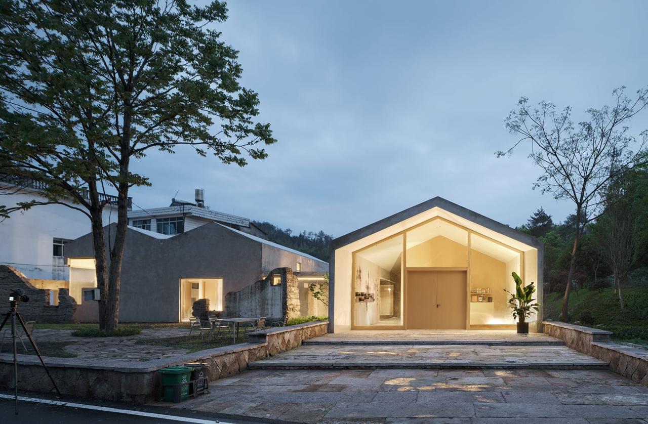 BIM建筑|王户村村民之家:自然原型的延续与重构 / 浙江大学建筑设计研究院 BIM建筑|王户村村民之家:自然原型的延续与重构 / 浙江大学建筑设计研究院
