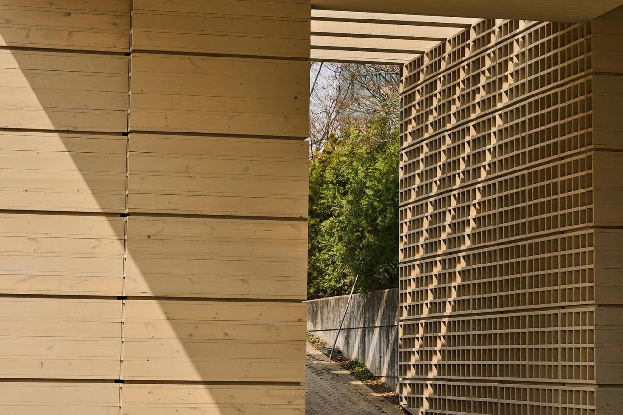 BIM建筑|生态矩阵,呼吸网亭 / Soltozibin Architects BIM建筑|生态矩阵,呼吸网亭 / Soltozibin Architects