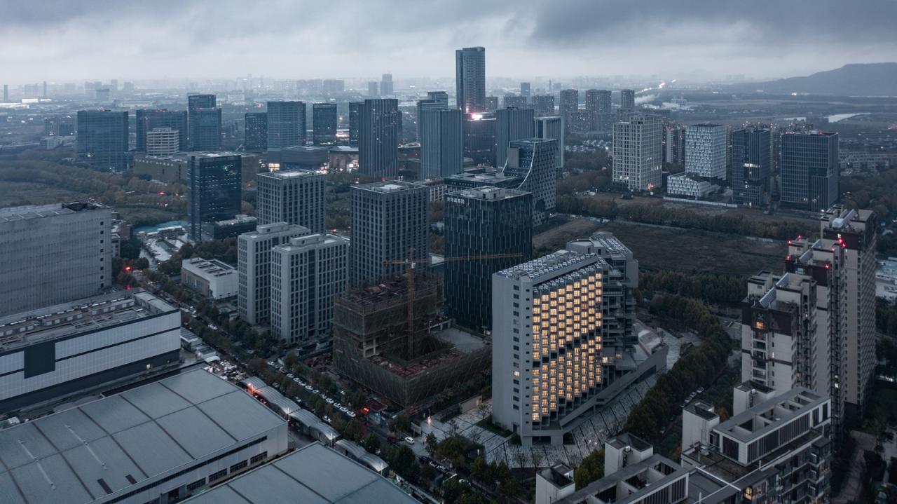 BIM建筑|南京未来科技城人才公寓 / 中锐华东荣朝晖工作室 BIM建筑|南京未来科技城人才公寓 / 中锐华东荣朝晖工作室