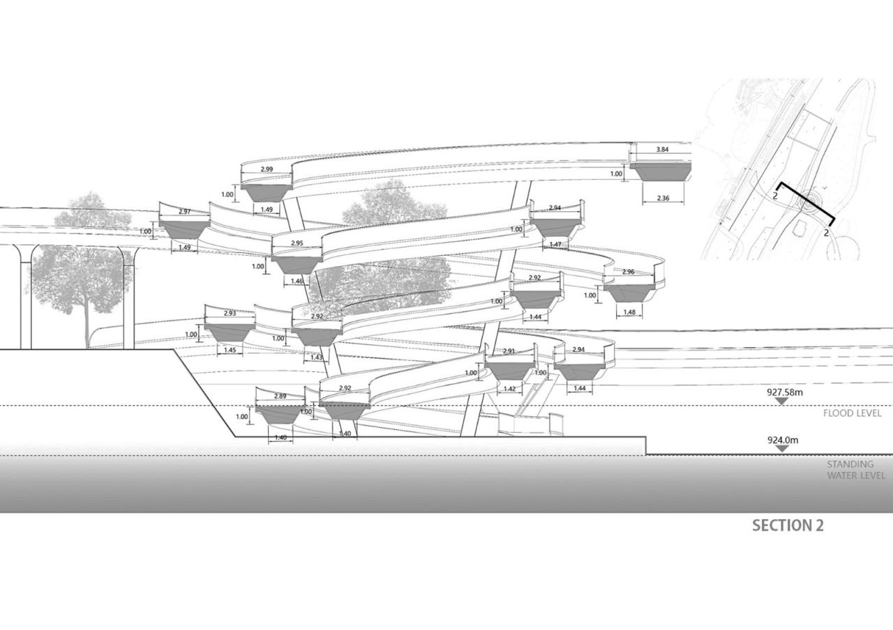 BIM建筑|音缘桥 / 成都中筑华恺建筑设计 BIM建筑|音缘桥 / 成都中筑华恺建筑设计