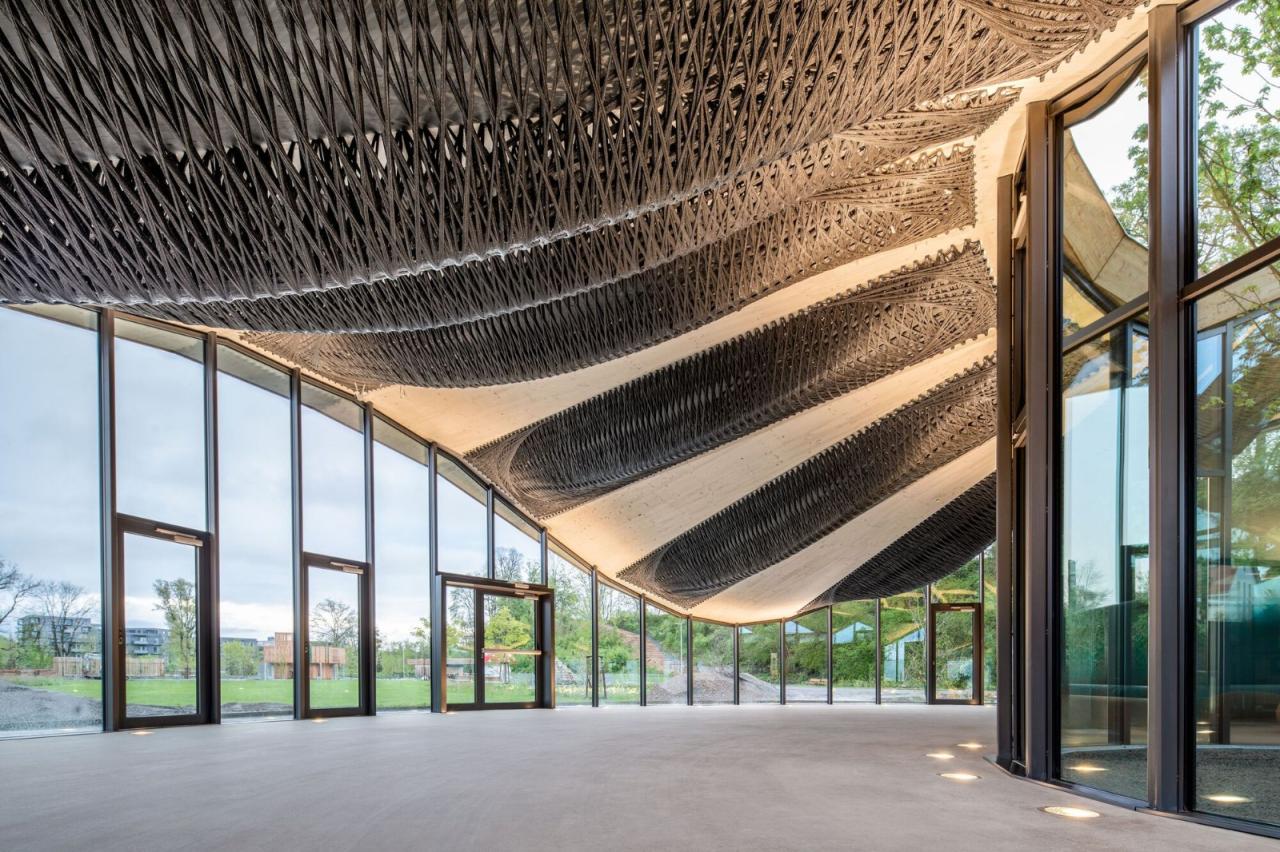 BIM建筑|混合亚麻展馆 / ICD/ITKE/IntCDC 斯图加特大学 BIM建筑|混合亚麻展馆 / ICD/ITKE/IntCDC 斯图加特大学