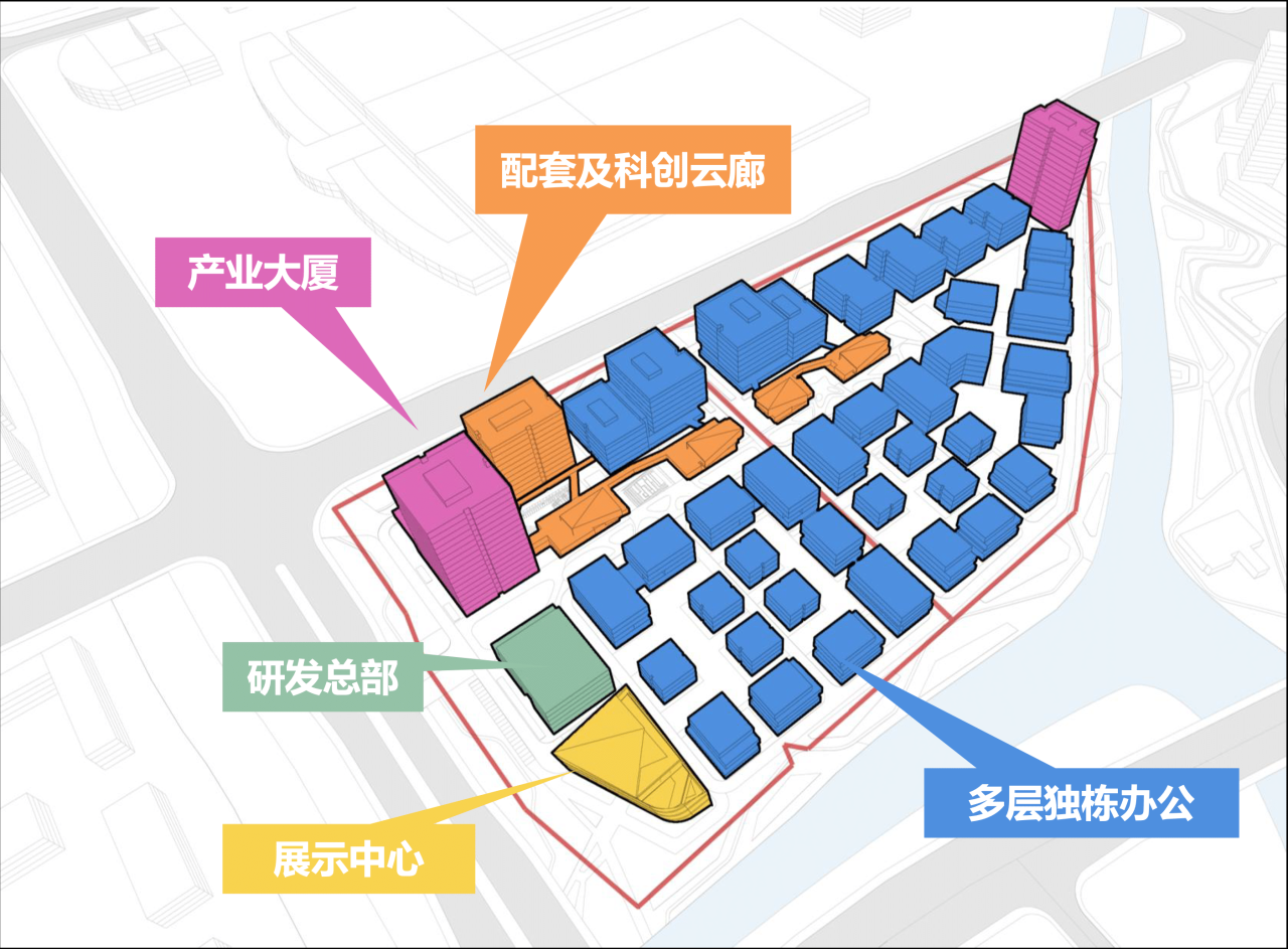 BIM建筑|中交•壹里科创云廊 / FTA建筑设计事务所 BIM建筑|中交•壹里科创云廊 / FTA建筑设计事务所