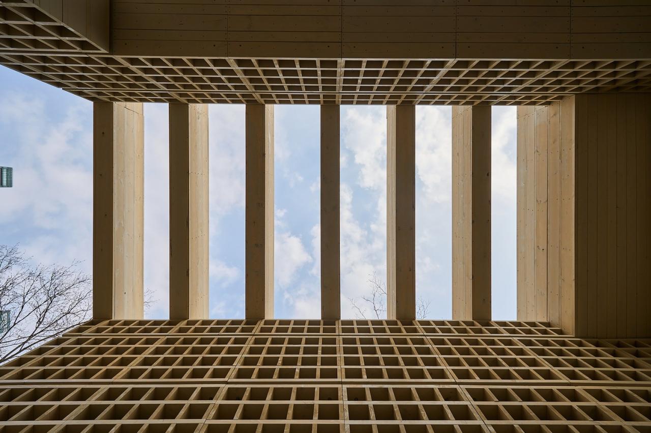 BIM建筑|生态矩阵,呼吸网亭 / Soltozibin Architects BIM建筑|生态矩阵,呼吸网亭 / Soltozibin Architects