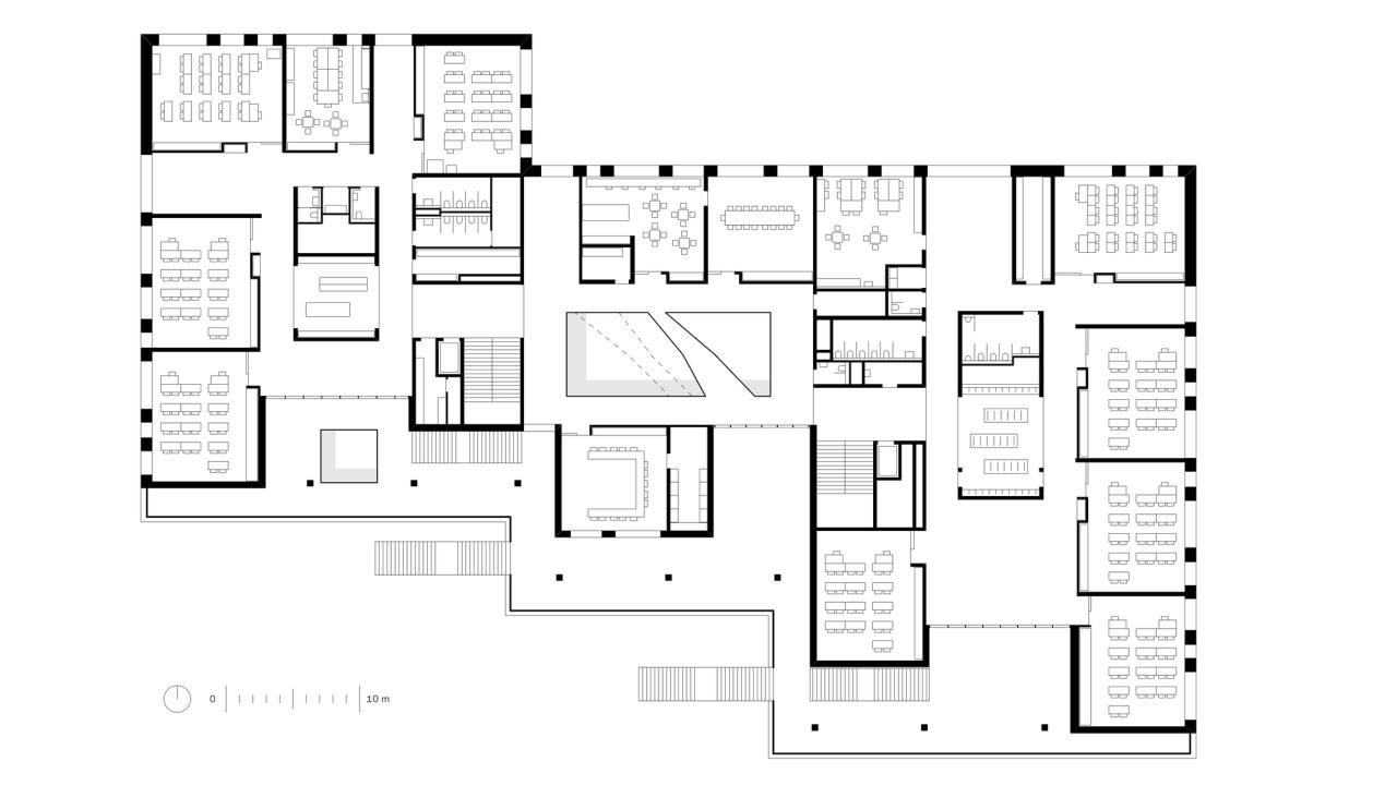 BIM建筑|Leopold Kohr-Straße 中小学 / Franz&Sue BIM建筑|Leopold Kohr-Straße 中小学 / Franz&Sue