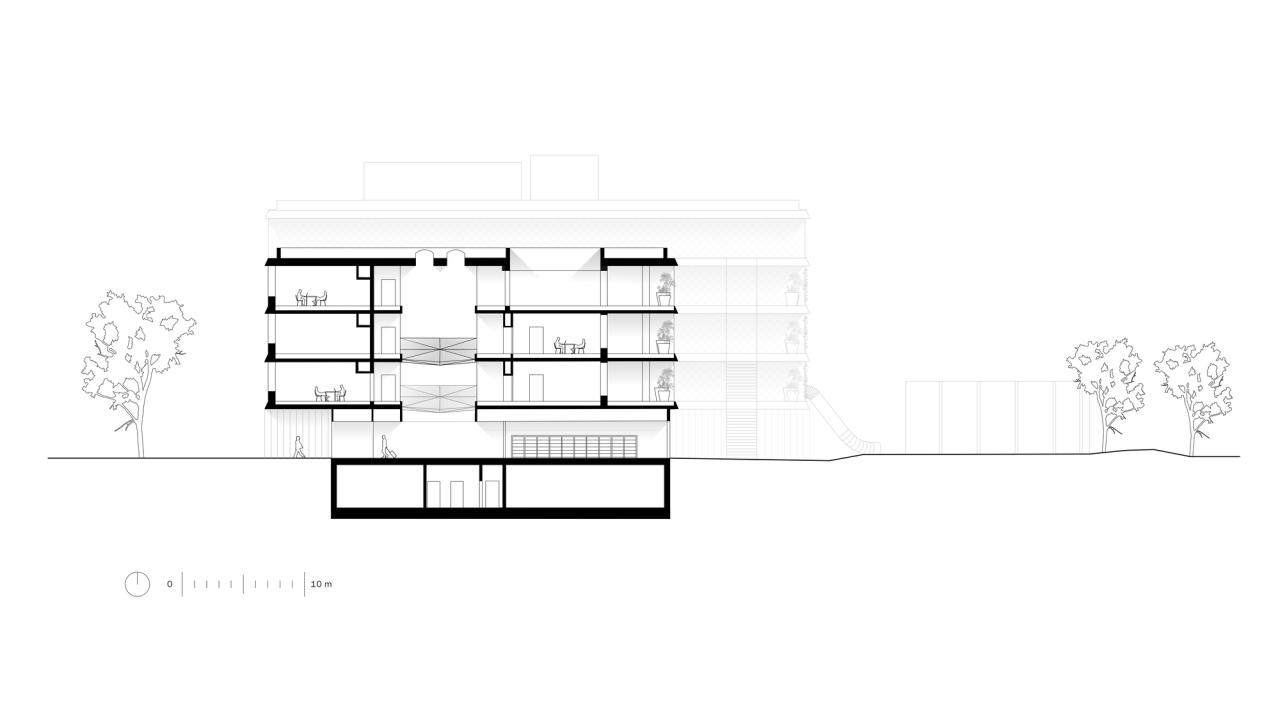 BIM建筑|Leopold Kohr-Straße 中小学 / Franz&Sue BIM建筑|Leopold Kohr-Straße 中小学 / Franz&Sue