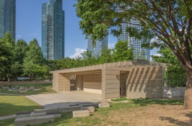 BIM建筑|生态矩阵,呼吸网亭 / Soltozibin Architects-BIM建筑网