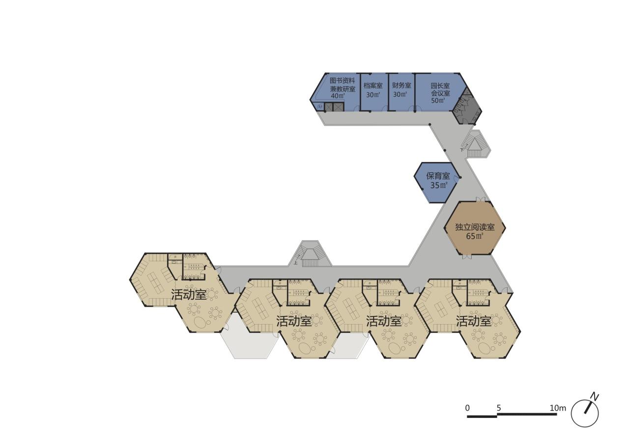 BIM建筑|静安余姚路幼儿园分部 / 刘宇扬建筑事务所 BIM建筑|静安余姚路幼儿园分部 / 刘宇扬建筑事务所