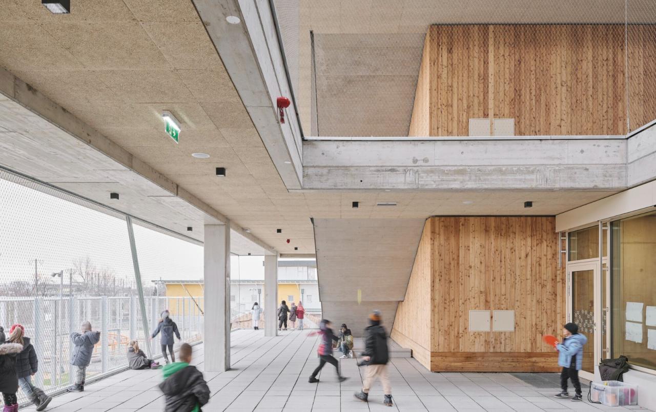 BIM建筑|Leopold Kohr-Straße 中小学 / Franz&Sue BIM建筑|Leopold Kohr-Straße 中小学 / Franz&Sue