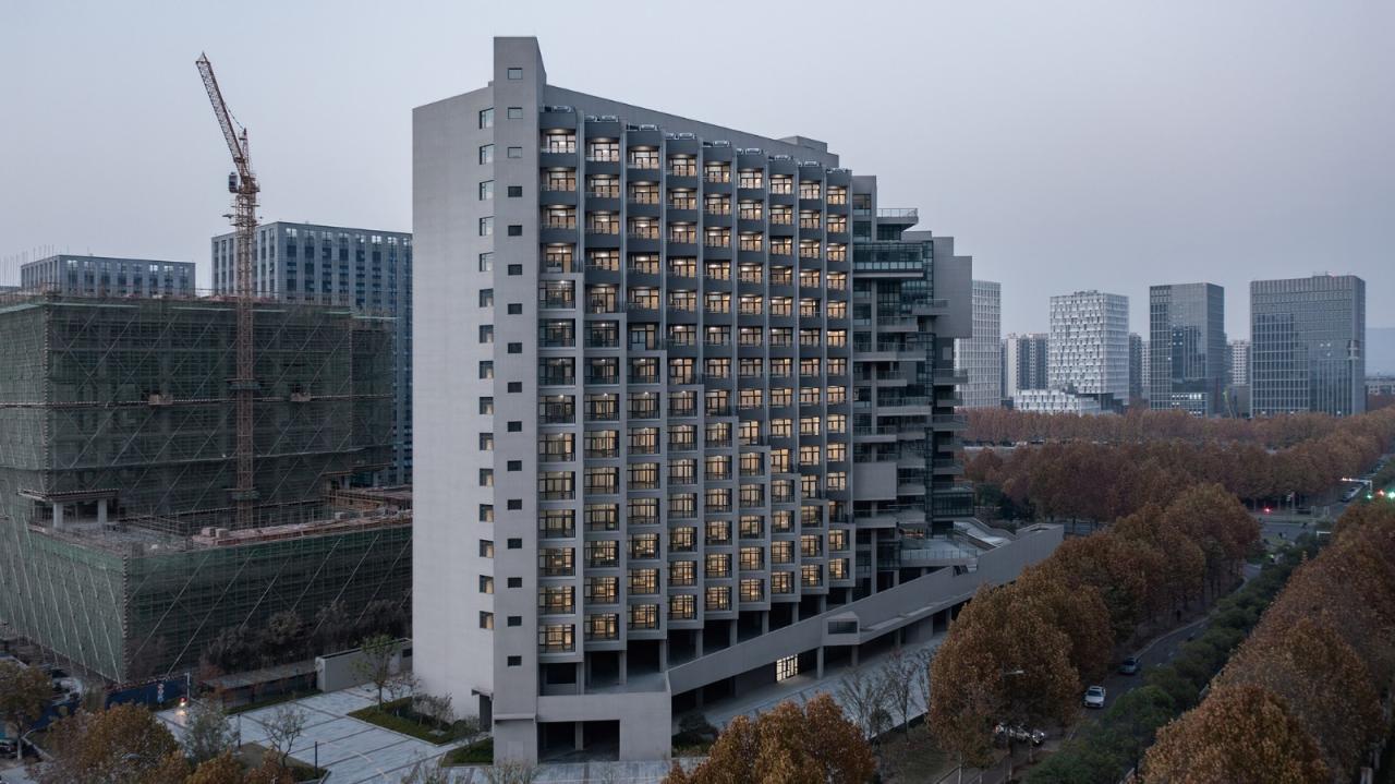 BIM建筑|南京未来科技城人才公寓 / 中锐华东荣朝晖工作室 BIM建筑|南京未来科技城人才公寓 / 中锐华东荣朝晖工作室