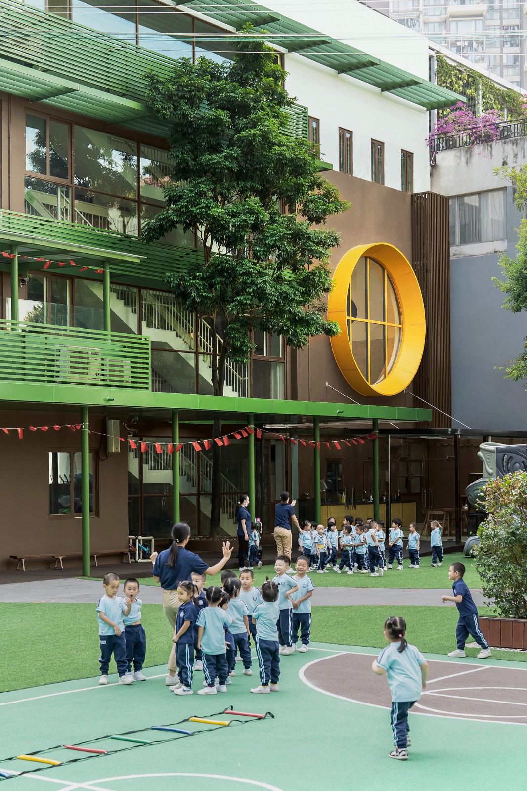 BIM建筑|深圳市碧榕湾幼儿园改造 / 不也设计工作室 BIM建筑|深圳市碧榕湾幼儿园改造 / 不也设计工作室