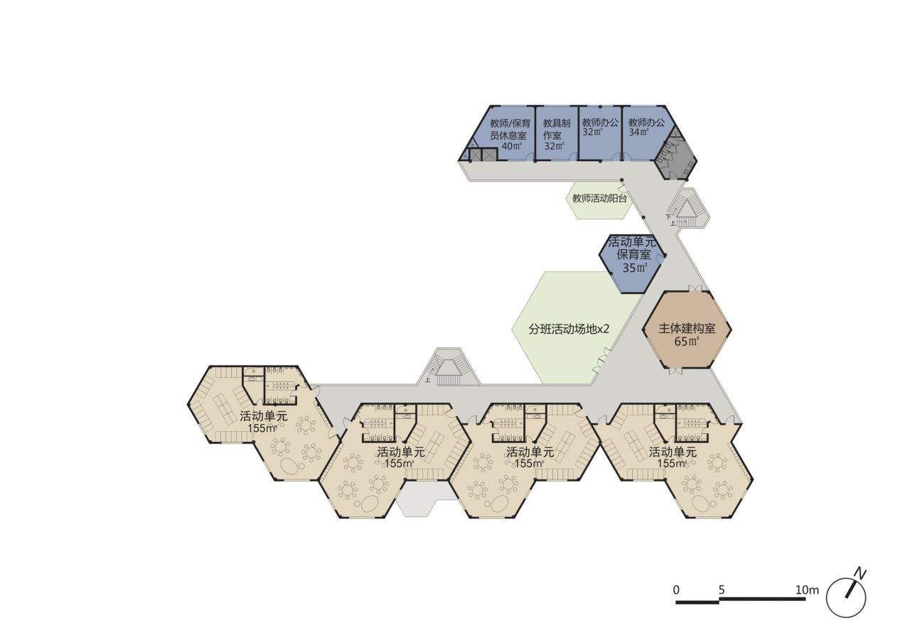 BIM建筑|静安余姚路幼儿园分部 / 刘宇扬建筑事务所 BIM建筑|静安余姚路幼儿园分部 / 刘宇扬建筑事务所