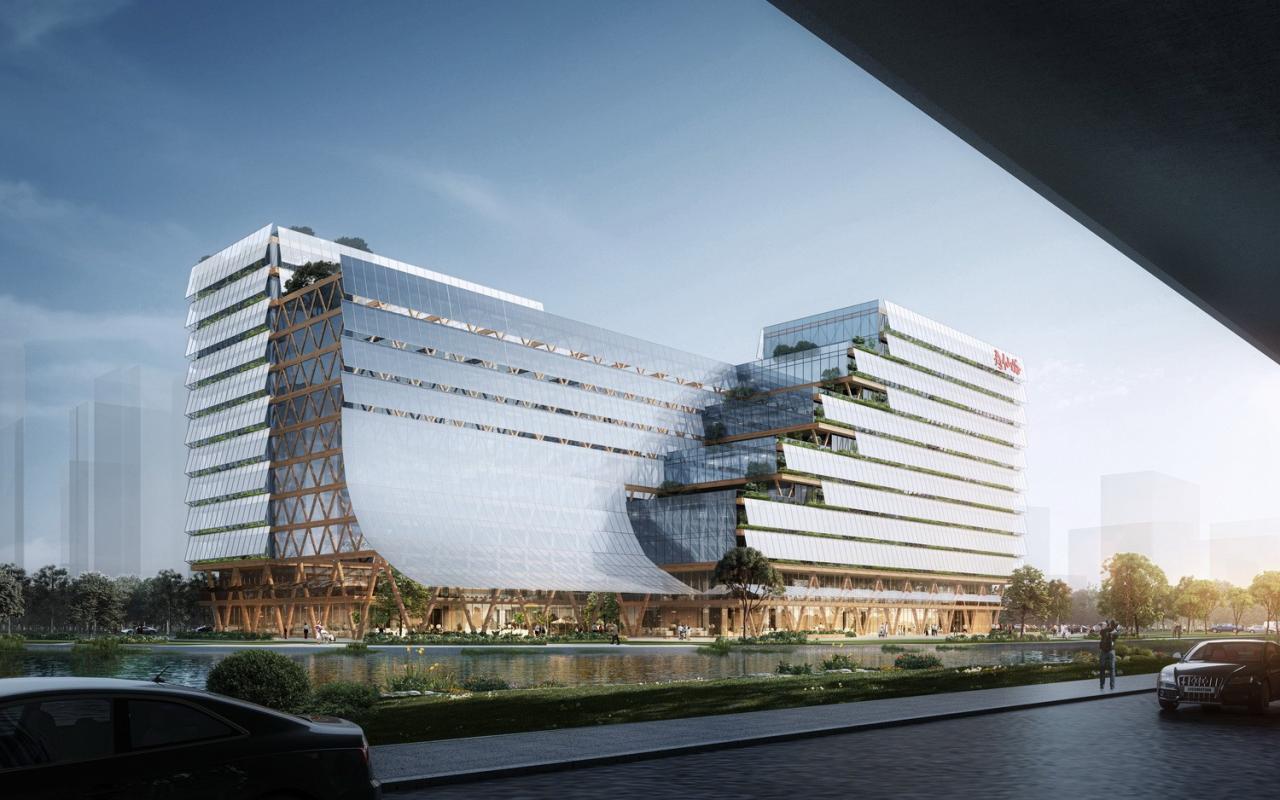 BIM建筑|城市绿谷:寿仙谷 • 数智健康综合体设计竞标方案 / LEAP BIM建筑|城市绿谷:寿仙谷 • 数智健康综合体设计竞标方案 / LEAP