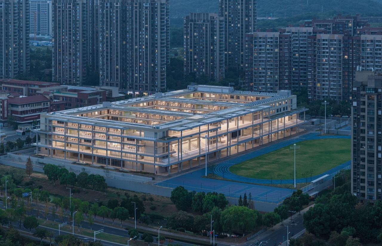 BIM建筑|仙林学校 / 雁飞建筑事务所 BIM建筑|仙林学校 / 雁飞建筑事务所