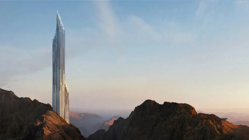 BIM建筑|沙特Neom滑雪胜地发布扎哈工作室的水晶超高层 BIM建筑|沙特Neom滑雪胜地发布扎哈工作室的水晶超高层