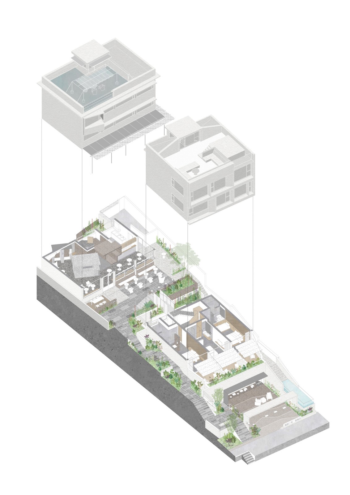 BIM建筑|舟山海街11号民宿二期 / MAT超级建筑 BIM建筑|舟山海街11号民宿二期 / MAT超级建筑
