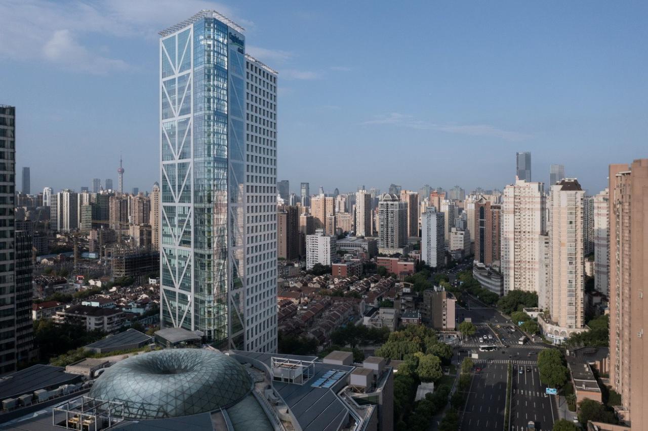 BIM建筑|在上海市中心营造“垂直城市绿洲”:LuOne凯德晶萃广场 / 萨夫迪建筑事务所 BIM建筑|在上海市中心营造“垂直城市绿洲”:LuOne凯德晶萃广场 / 萨夫迪建筑事务所