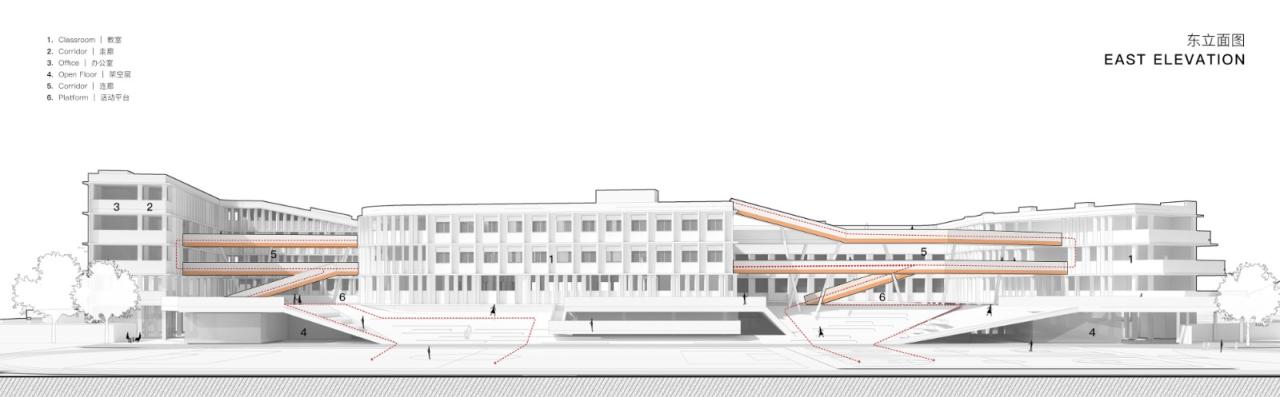 BIM建筑|成长阶梯,无界校园:杭州市上塘单元小学 / 浙江大学建筑设计研究院 BIM建筑|成长阶梯,无界校园:杭州市上塘单元小学 / 浙江大学建筑设计研究院