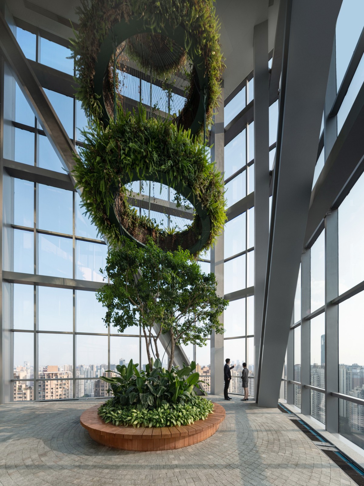 BIM建筑|在上海市中心营造“垂直城市绿洲”:LuOne凯德晶萃广场 / 萨夫迪建筑事务所 BIM建筑|在上海市中心营造“垂直城市绿洲”:LuOne凯德晶萃广场 / 萨夫迪建筑事务所