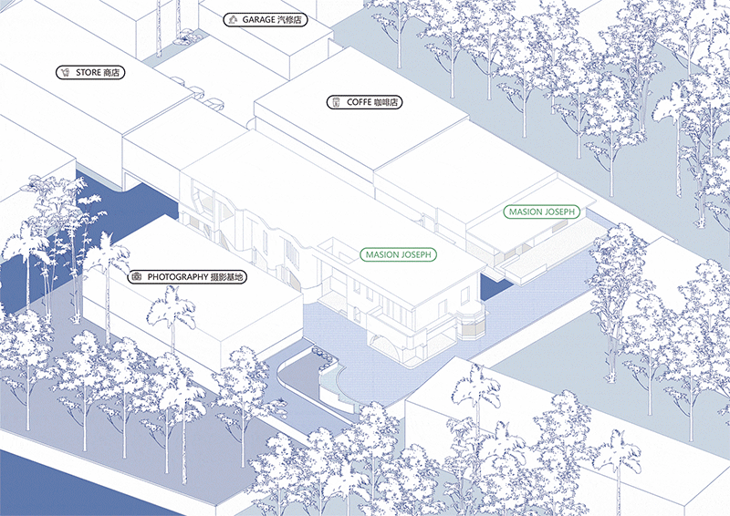 BIM建筑|Maison Joseph 滨江旗舰店 / 森上建筑 BIM建筑|Maison Joseph 滨江旗舰店 / 森上建筑