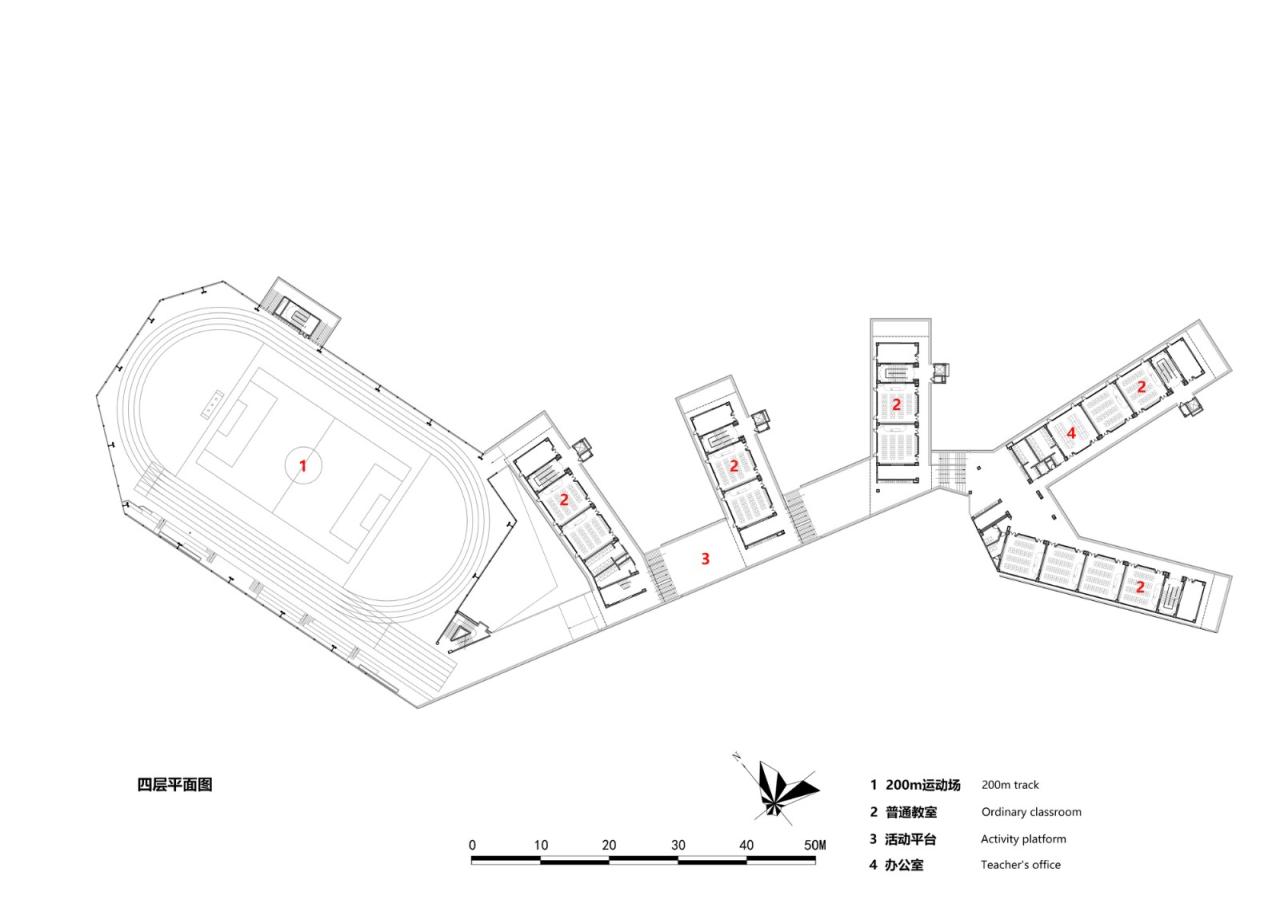 BIM建筑|“上山”校园:深圳福田实验教育集团侨香学校·北校区 / 申都设计 BIM建筑|“上山”校园:深圳福田实验教育集团侨香学校·北校区 / 申都设计