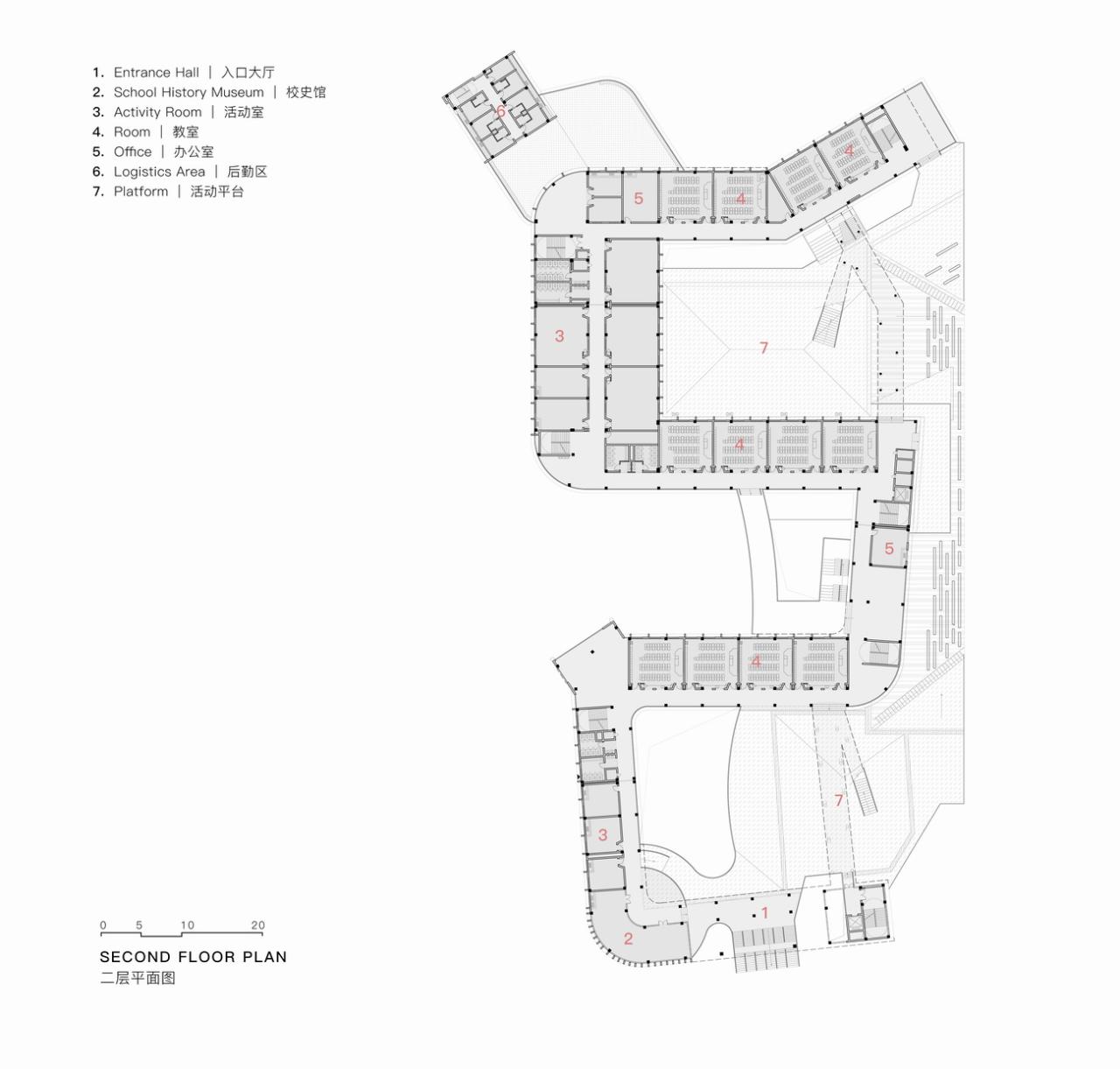BIM建筑|成长阶梯,无界校园:杭州市上塘单元小学 / 浙江大学建筑设计研究院 BIM建筑|成长阶梯,无界校园:杭州市上塘单元小学 / 浙江大学建筑设计研究院