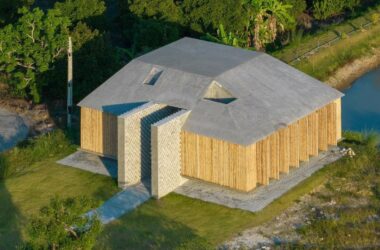 BIM建筑|泰国11.29工作室设计竹屏风建筑-BIM建筑网