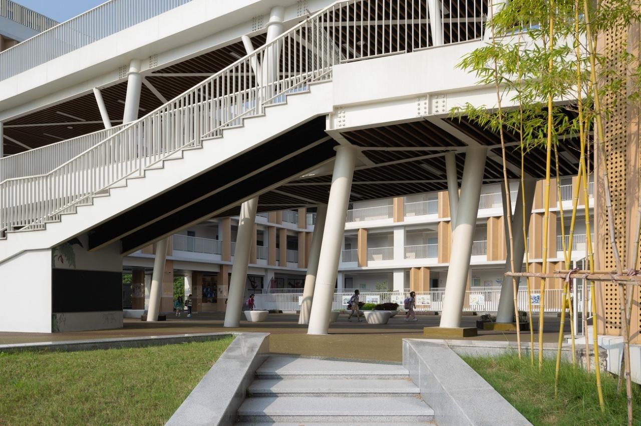 BIM建筑|成长阶梯,无界校园:杭州市上塘单元小学 / 浙江大学建筑设计研究院 BIM建筑|成长阶梯,无界校园:杭州市上塘单元小学 / 浙江大学建筑设计研究院