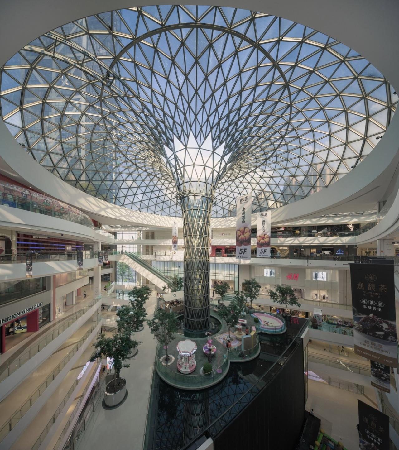 BIM建筑|在上海市中心营造“垂直城市绿洲”:LuOne凯德晶萃广场 / 萨夫迪建筑事务所 BIM建筑|在上海市中心营造“垂直城市绿洲”:LuOne凯德晶萃广场 / 萨夫迪建筑事务所