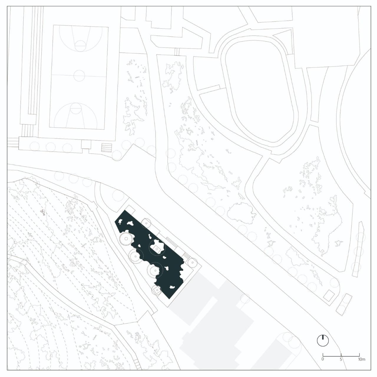 BIM建筑|绯影.驿站:石芽岭公园配套 / Studio 10 BIM建筑|绯影.驿站:石芽岭公园配套 / Studio 10