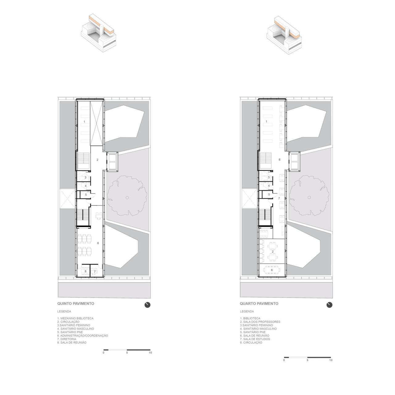 BIM建筑|鲁道夫斯坦纳大学 / Biselli Katchborian Arquitetos BIM建筑|鲁道夫斯坦纳大学 / Biselli Katchborian Arquitetos