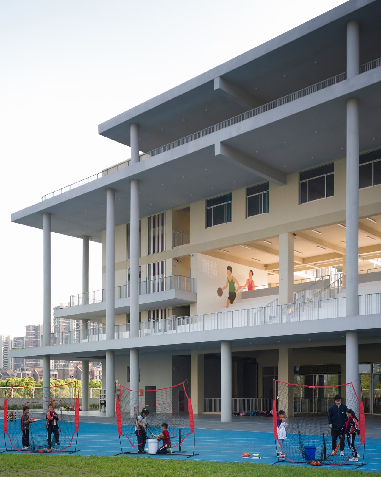 BIM建筑|仙林学校 / 雁飞建筑事务所 BIM建筑|仙林学校 / 雁飞建筑事务所