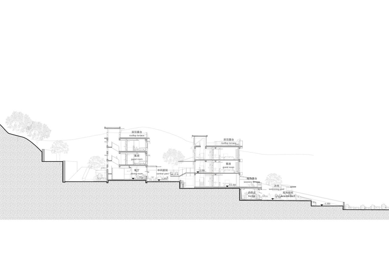 BIM建筑|舟山海街11号民宿二期 / MAT超级建筑 BIM建筑|舟山海街11号民宿二期 / MAT超级建筑